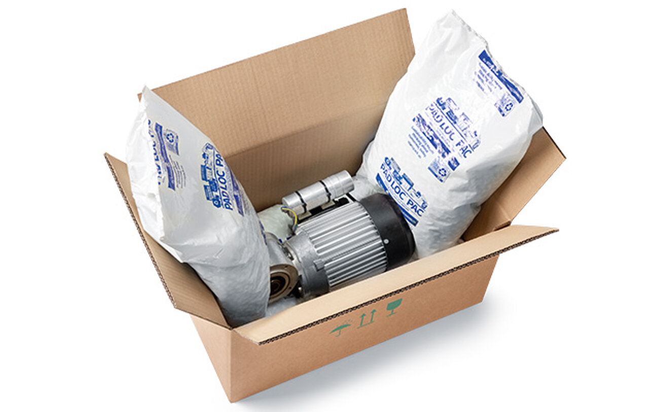 Profloc Pac PAD LOC® PAC – Ready-to-use, self-adapting packaging material