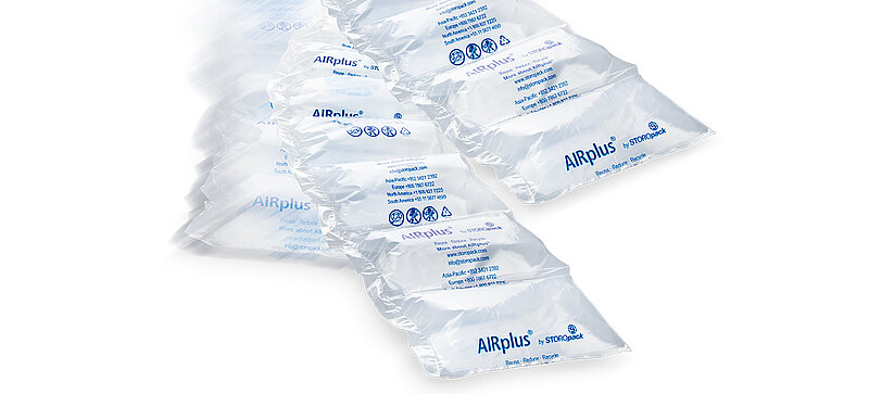 Air pillows made clearance of recycled materials
